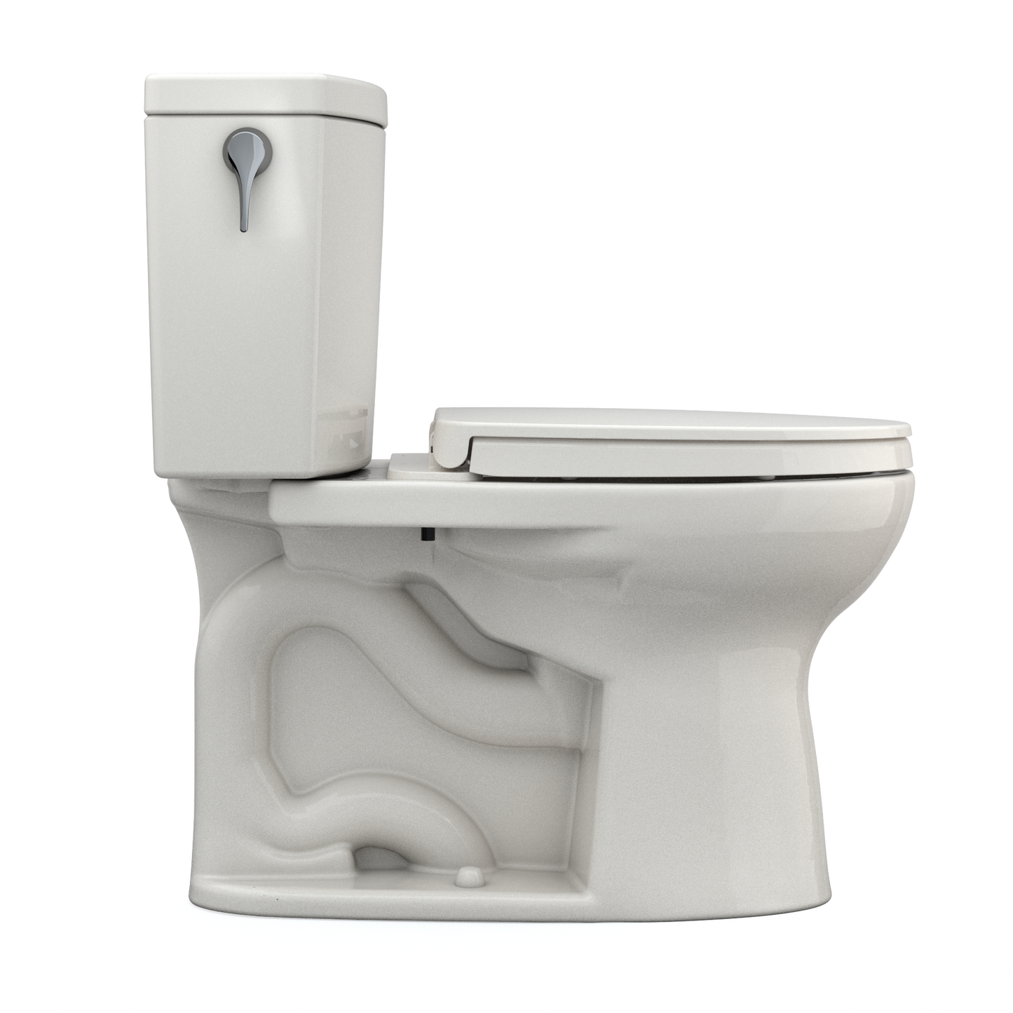 TOTO Drake II 1G Two-Piece Toilet 1.0 GPF Universal Height Washlet+ Connection