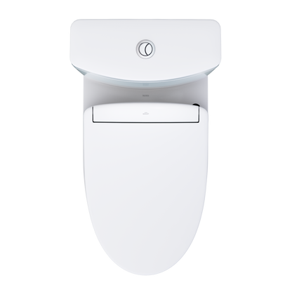 TOTO Aquia IV Washlet+ S5 Two-Piece Toilet - 1.28/0.9 Gpf - Universal Height