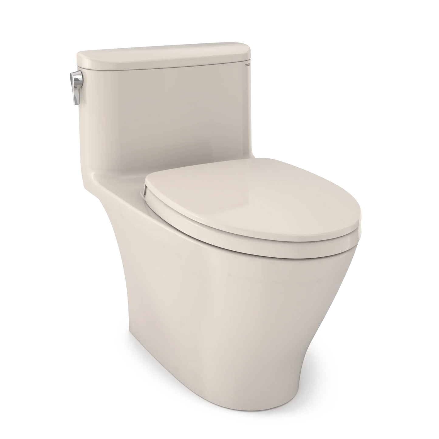 TOTO Nexus 1G Elongated One-Piece Toilet, Universal Height, Washlet+ Connection