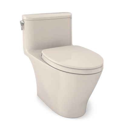 TOTO Nexus Elongated One-Piece Toilet, 1.28 GPF Universal Height, Washlet+ Connection