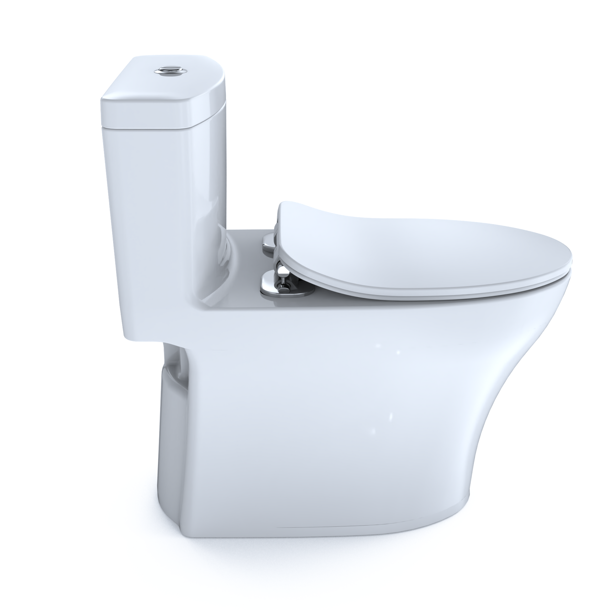 TOTO Aquia IV One-Piece Toilet - 1.28/0.9 GPF - Elongated - Universal Height - WASHLET+ - Eunoia 