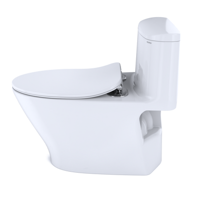 TOTO Nexus Elongated One-Piece Toilet 1.28 GPF, Universal Height, Washlet+ Connection, Slim Seat