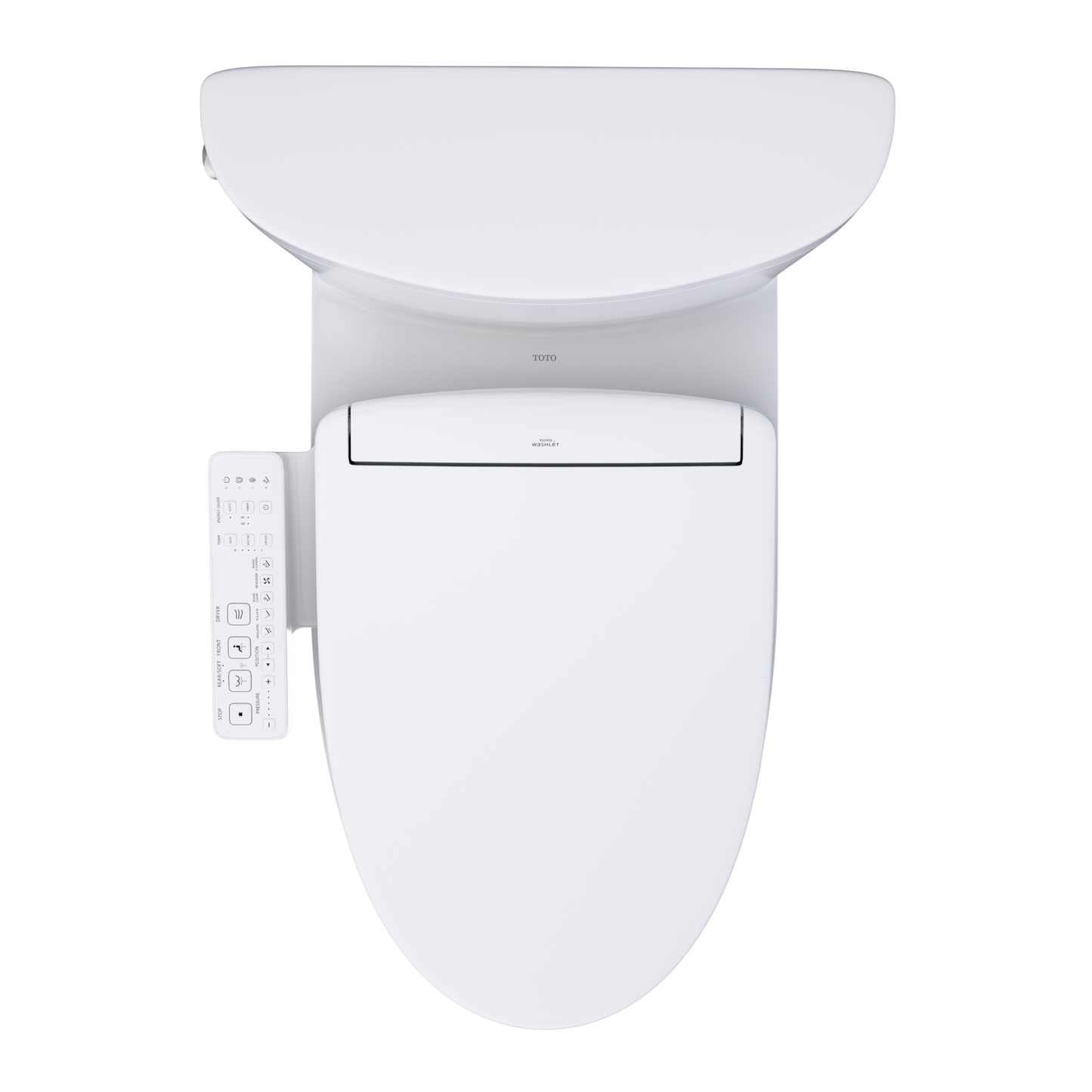 TOTO Aquia IV Arc Washlet+ S2 Two-Piece Toilet - 1.28 GPF - Universal Height