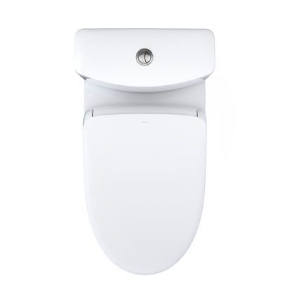 TOTO Aquia IV Washlet+ S7A One-Piece Toilet, 1.28/0.9 GPF, Universal Height