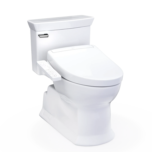 TOTO Soirée Washlet+ S2 One-Piece Toilet - 1.28 GPF - Universal Height