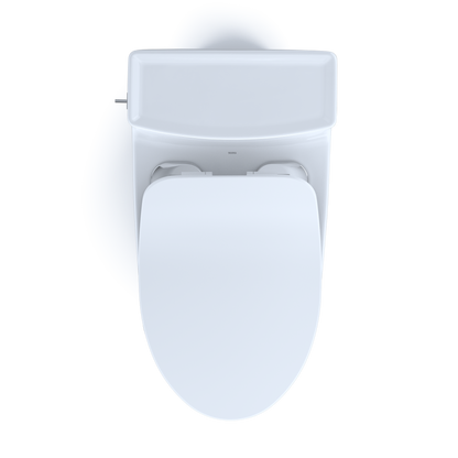 TOTO Legato One-Piece High-Efficiency Toilet 1.28 GPF, Elongated, Universal Height, Washlet+ Connection
