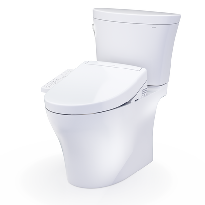 TOTO Aquia IV Arc Washlet+ S2 Two-Piece Toilet - 1.28 GPF - Universal Height
