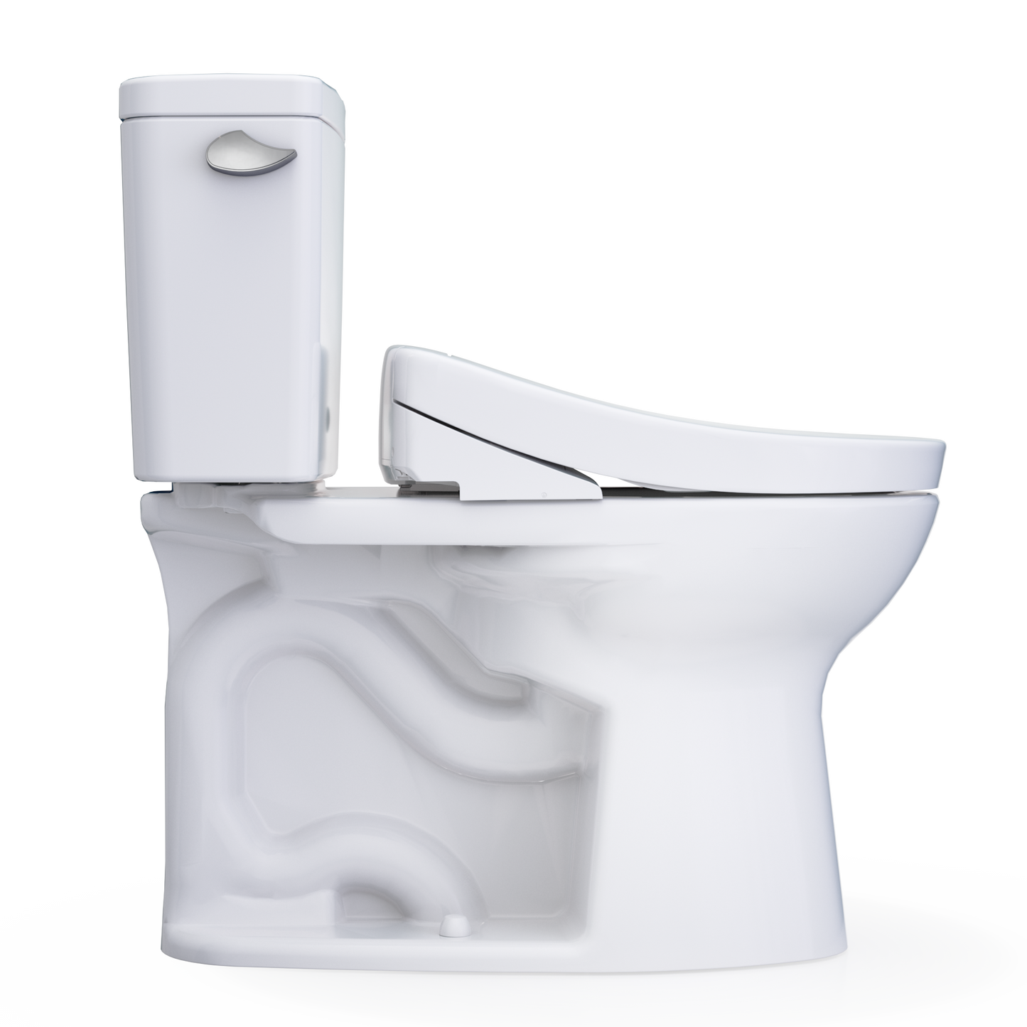 TOTO Drake Washlet+ S5 Two-Piece Toilet 1.6 GPF - Universal Height