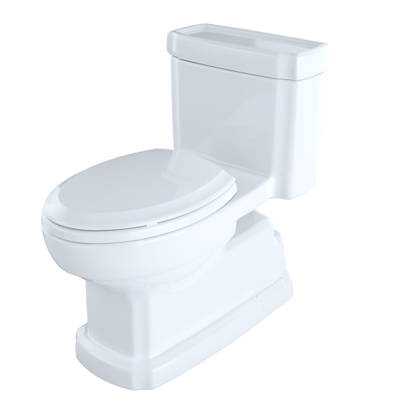 TOTO Guinevere One-Piece Toilet 1.28 GPF, Elongated, Universal Height, Washlet+ Connection