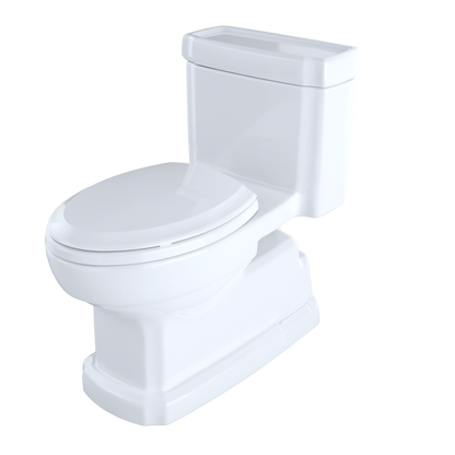 TOTO Guinevere One-Piece Toilet 1.28 GPF, Elongated, Universal Height, Washlet+ Connection
