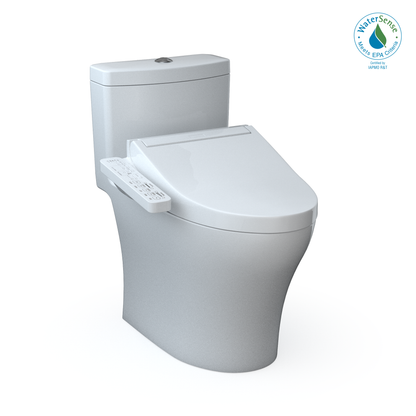 TOTO Aquia IV Washlet+ C2 One-Piece Toilet, 1.28/0.9 GPF, Universal Height