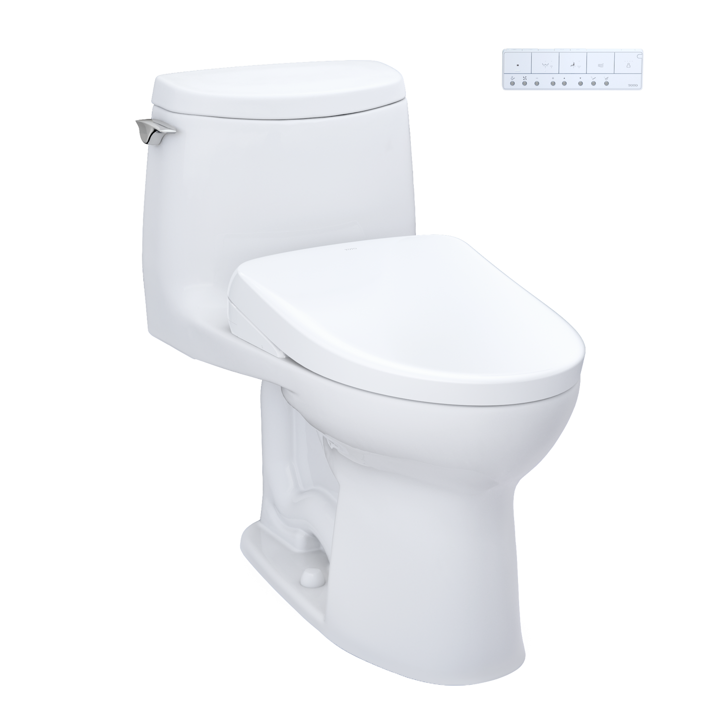TOTO UltraMax II Washlet+ S7A One-Piece Toilet 1.28 GPF - Universal Height