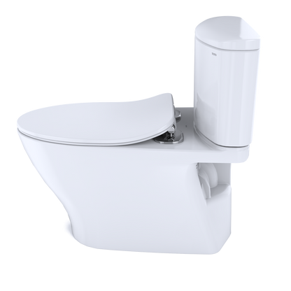 TOTO Nexus Elongated Two-Piece Toilet, 1.28 GPF Universal Height, Washlet+ Connection, Slim Seat