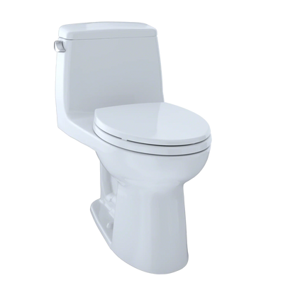 TOTO Eco Ultramax Elongated One-Piece Toilet, ADA Height 1.28 GPF with CEFIONTECT Glaze