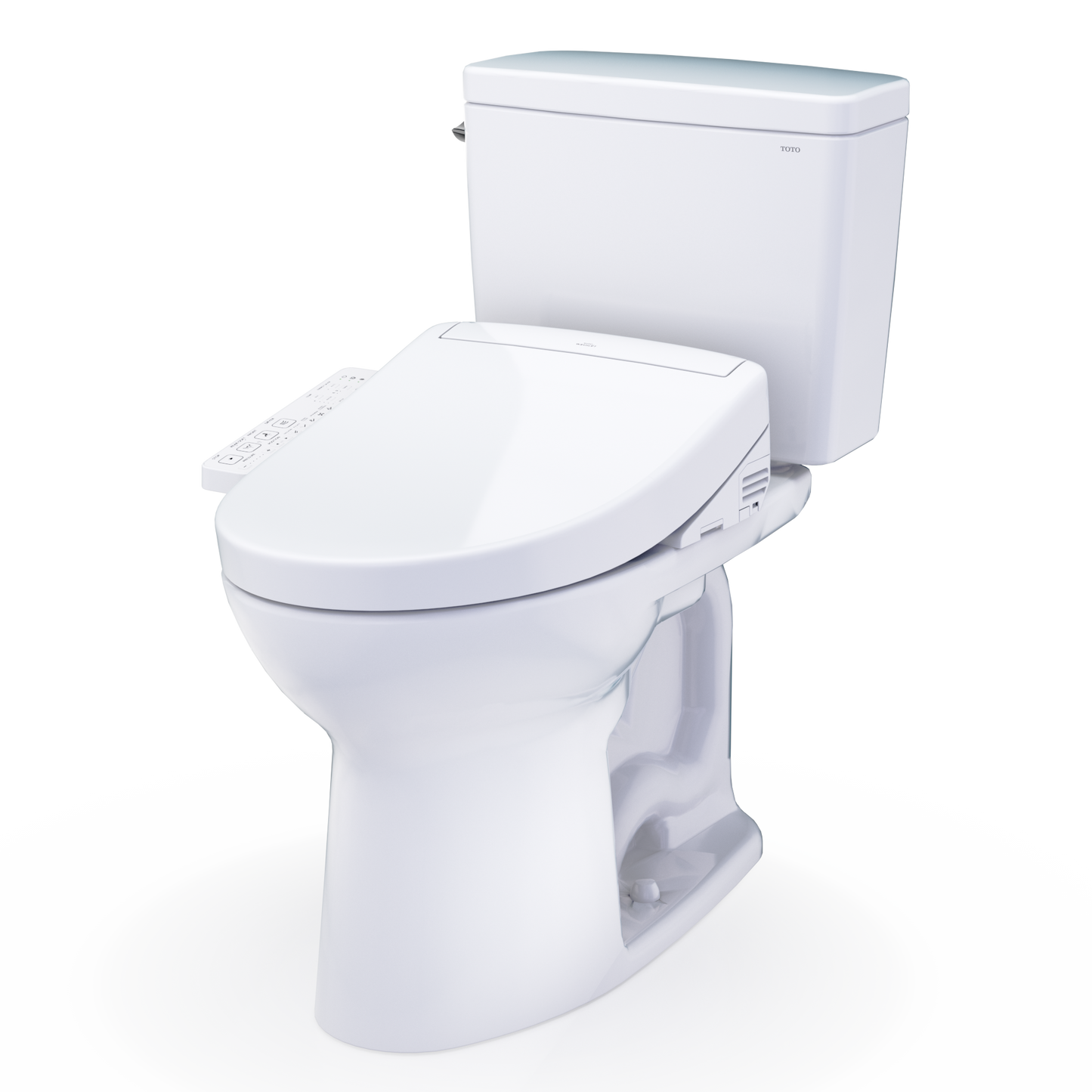 TOTO Drake Washlet+ S2 Two-Piece Toilet 1.6 GPF Regular Height