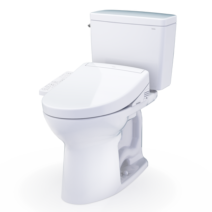 TOTO Drake Washlet+ S2 Two-Piece Toilet 1.6 GPF Regular Height