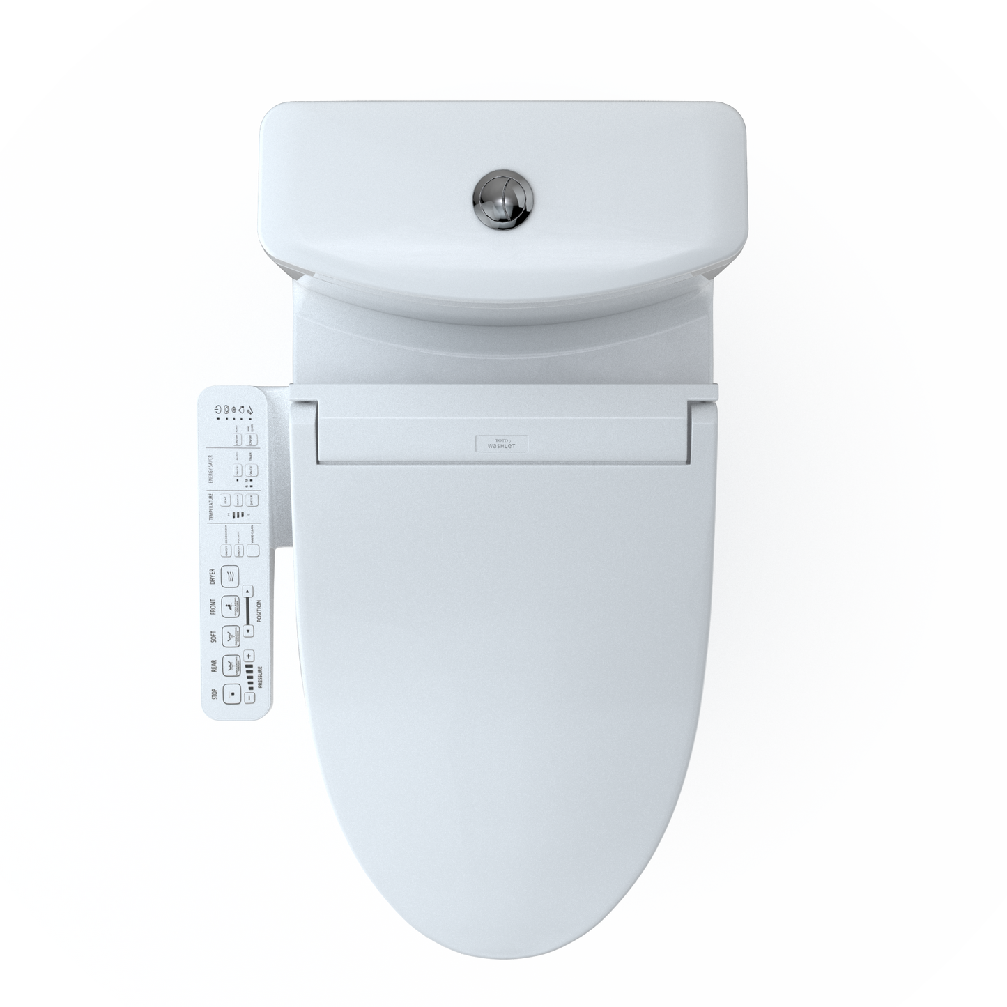 TOTO Aquia IV Washlet+ C2 One-Piece Toilet, 1.28/0.9 GPF, Universal Height