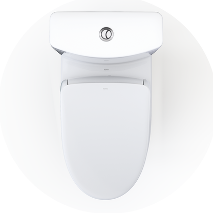 TOTO Aquia IV Washlet+ S7 Two-Piece Toilet 1.28/0.9 GPF - Universal Height