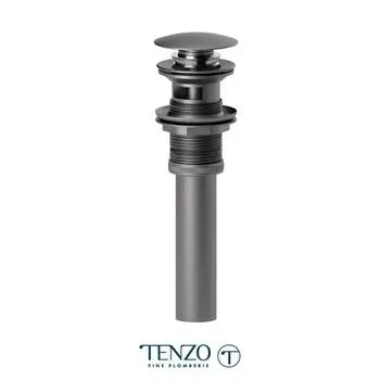 Tenzo Round Lavatory Drain With Overflow DR-OF-01-XX