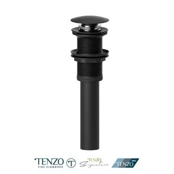 Tenzo Round Lavatory Drain Without Overflow DR-WOF-01-XX