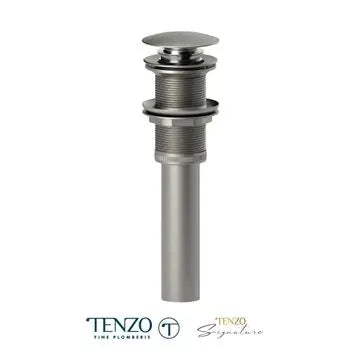 Tenzo Round Lavatory Drain Without Overflow DR-WOF-01-XX