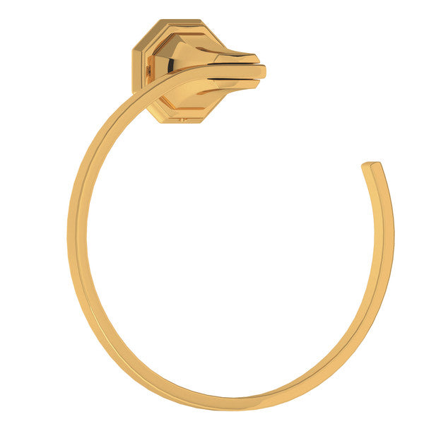 Perrin & Rowe Deco Towel Ring