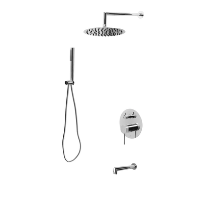 Kodaen Noho Three Way Pressure Balanced Shower System - Complete Kit With Rough-In