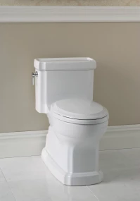 TOTO Guinevere One-Piece Toilet 1.28 GPF, Elongated, Universal Height, Washlet+ Connection