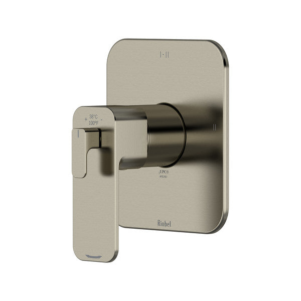 Riobel Equinox 1/2" Therm & Pressure Balance Trim With 3 Functions (Share) - TEQ23N