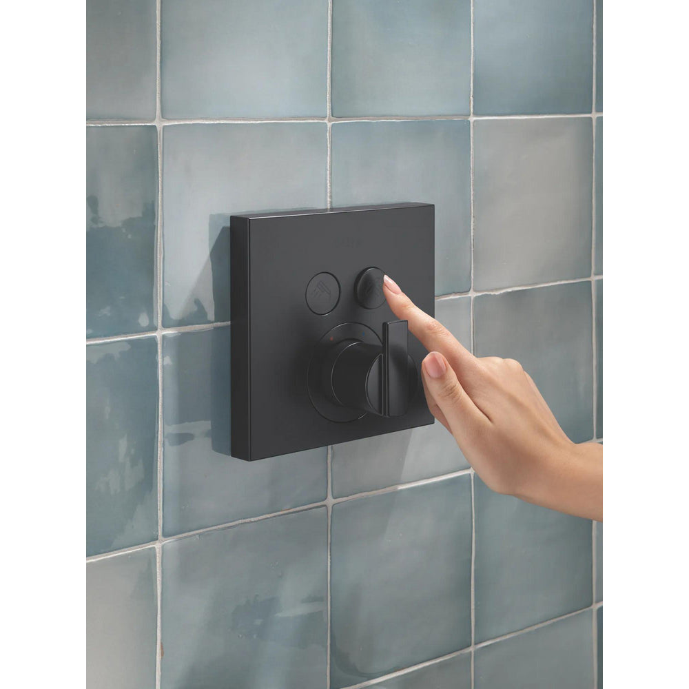 Delta SelectChoice Ara Angular Modern Push-Button Shower Trim - T37T267