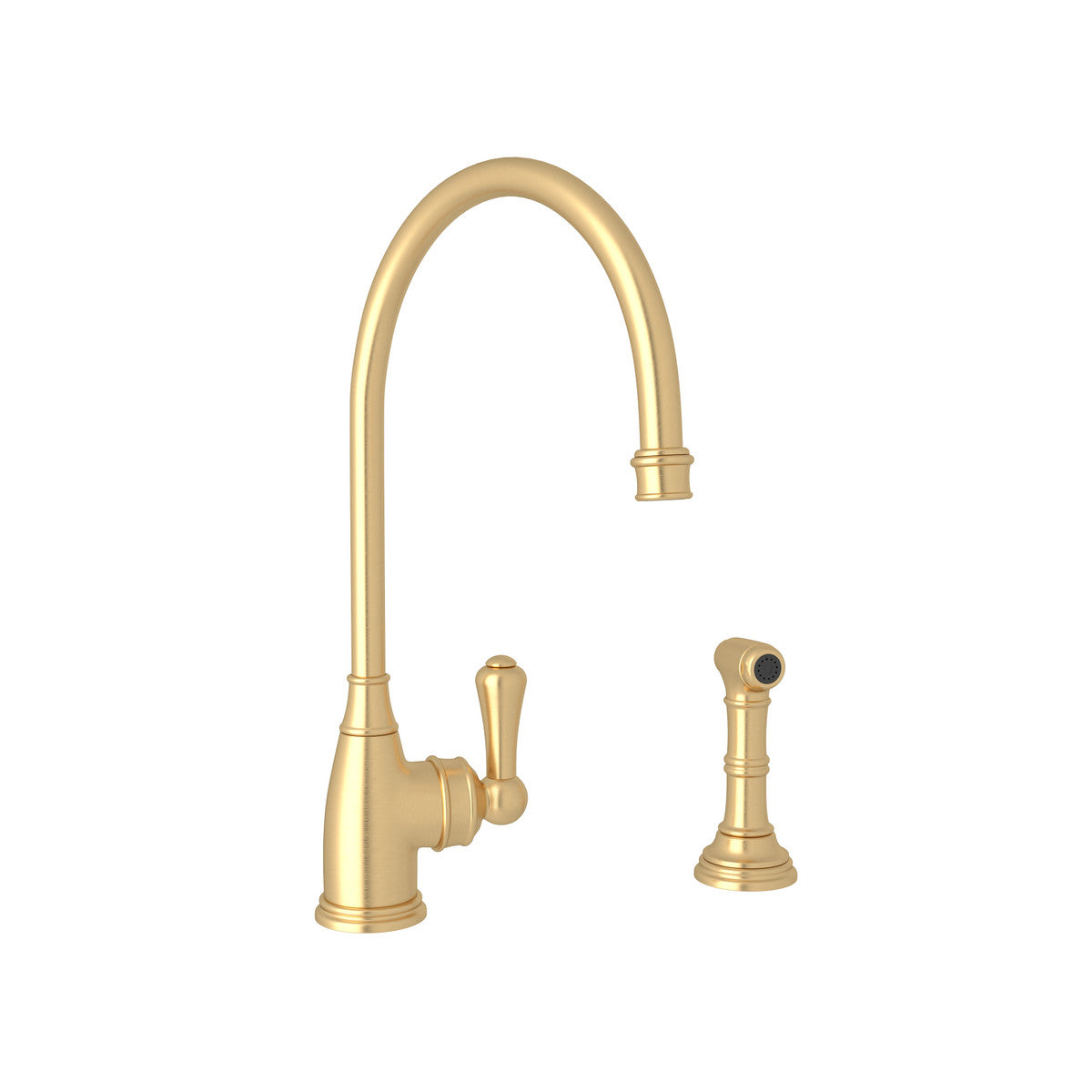 Perrin & Rowe Georgian Era Kitchen Faucet With Side Spray 1.8 GPM