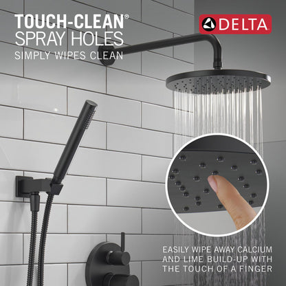 Delta T342702 Modern Cylindrical Raincan Shower Trim with Hand Shower