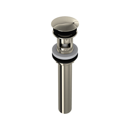 Rohl Lavatory Push Drain With Overflow With 6 Inch Tailpiece - 5447