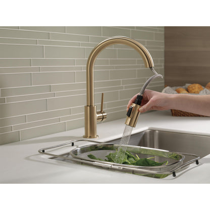Delta Trinsic Single Handle Pull-Down Kitchen Faucet 1.8 GPM
