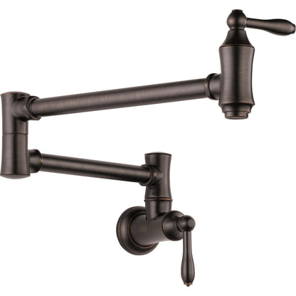 Delta Traditional Wall Mount Pot Filler - 1177LF
