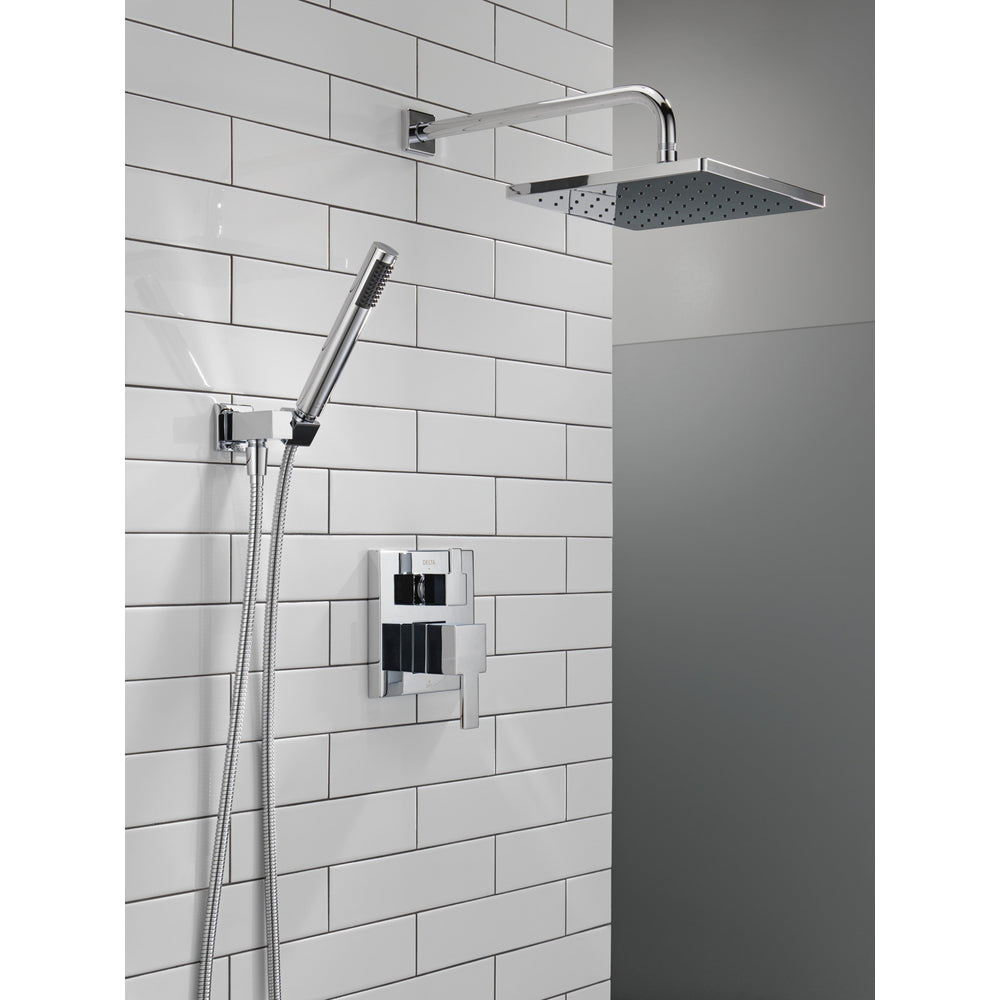 Delta T342701 Modern Monitor 14 Series Angular Raincan Shower Trim with Hand Shower