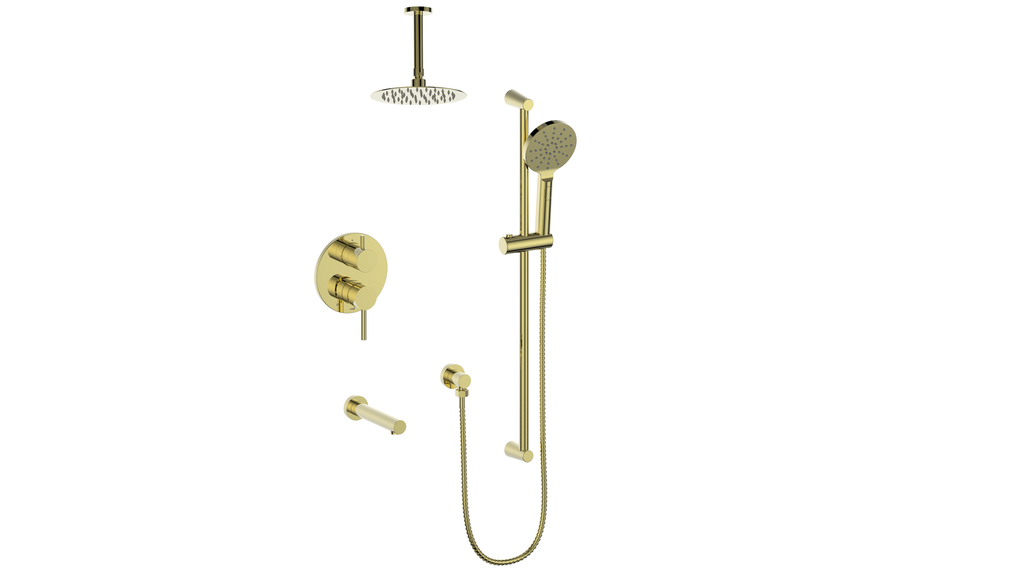 Vogt Wörgl 3-Way Pressure Balanced Shower System With Trim Only - TM.WL.310.310