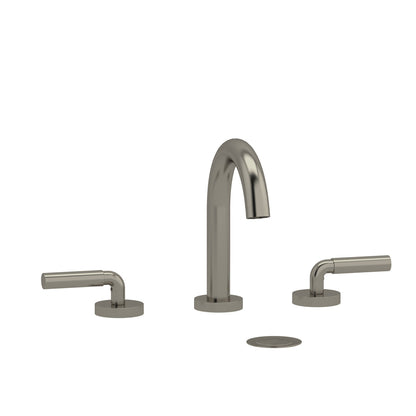 Riobel Riu Widespread Bathroom Faucet With C-Spout RU08L