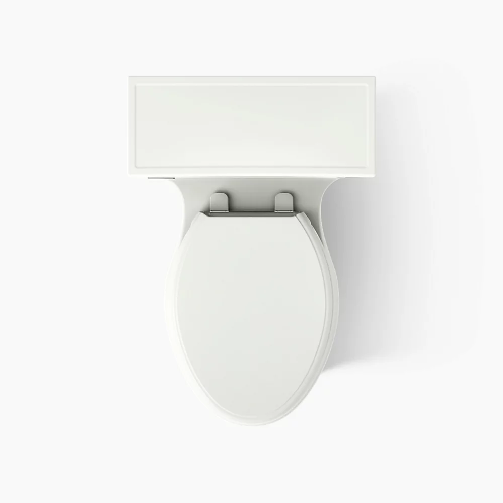 Kohler Memoirs Stately One-Piece Compact Elongated Toilet With Skirted Trapway, 1.28 GPF