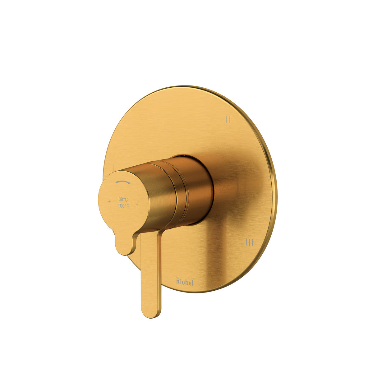 Riobel Nibi 1/2" Therm & Pressure Balance Trim With 3 Functions (No Share) - TNB47