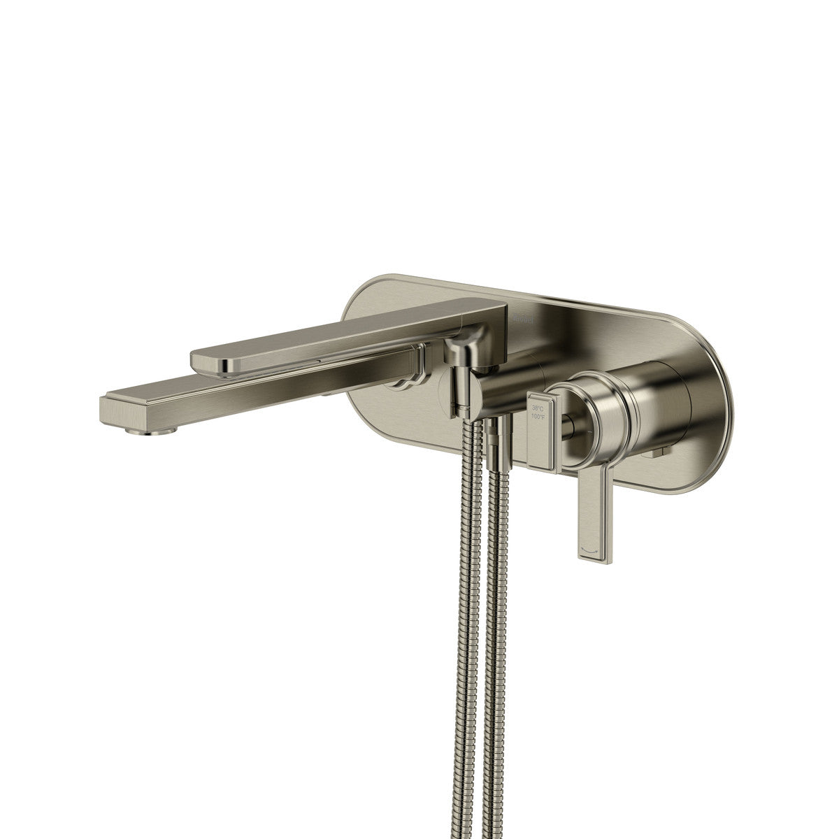 Riobel Manifesto Mitigeur thermostatique/équilibreur de pression pour bain, montage mural, garniture seulement - TMF21
