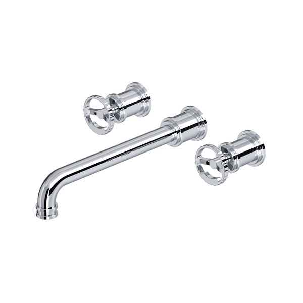 Perrin & Rowe Armstrong Wall Mount Tub Filler Trim Wheel Handles