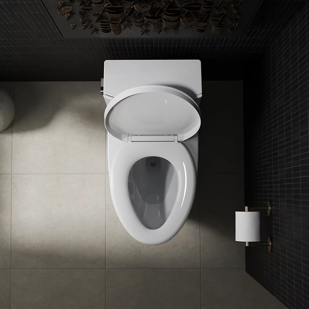 Kohler Impro ReadyLatch Quiet-Close Elongated Toilet Seat - K-26801-0