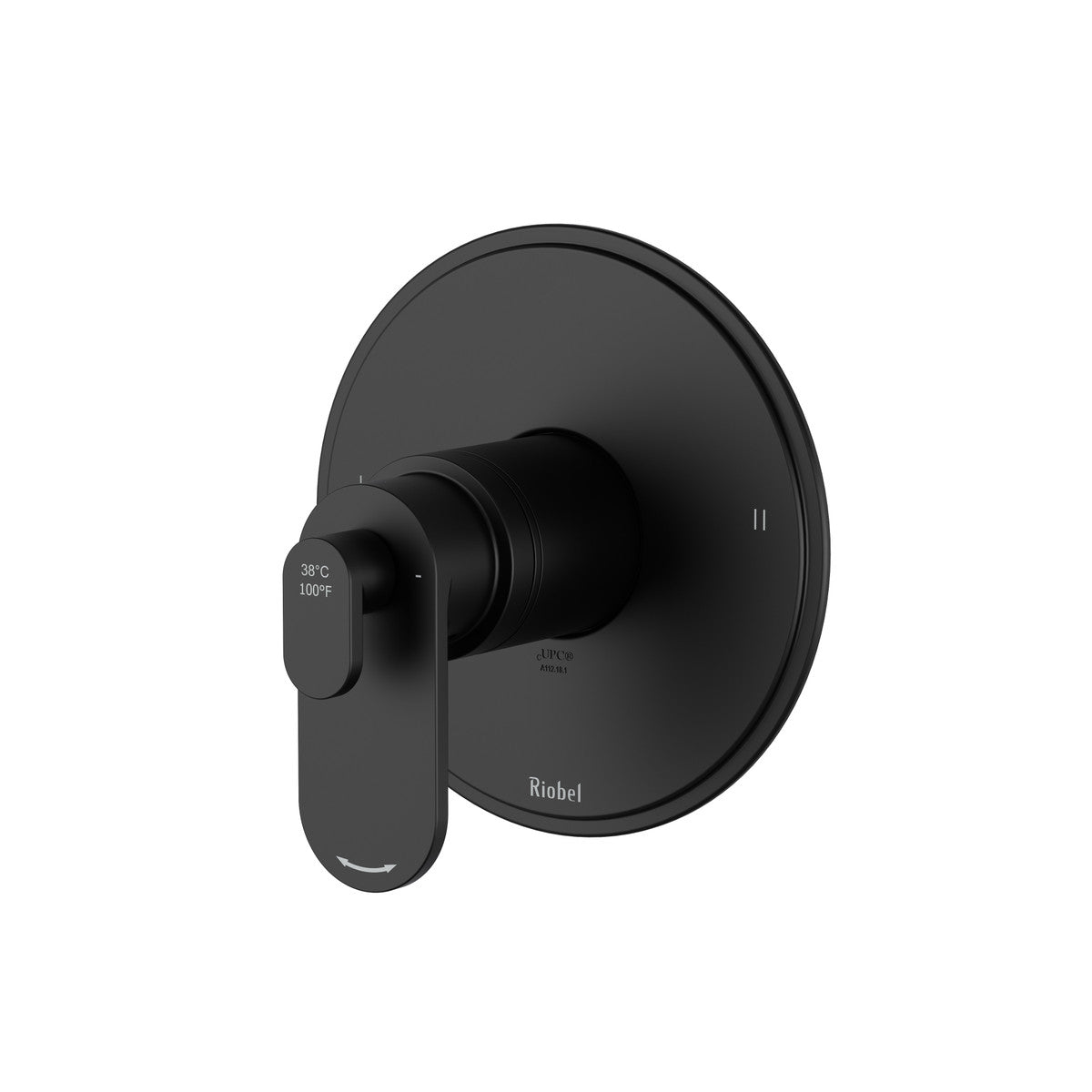 Riobel Arca 1/2" Thermostatic And Pressure Balance Trim With Up to 3 Functions