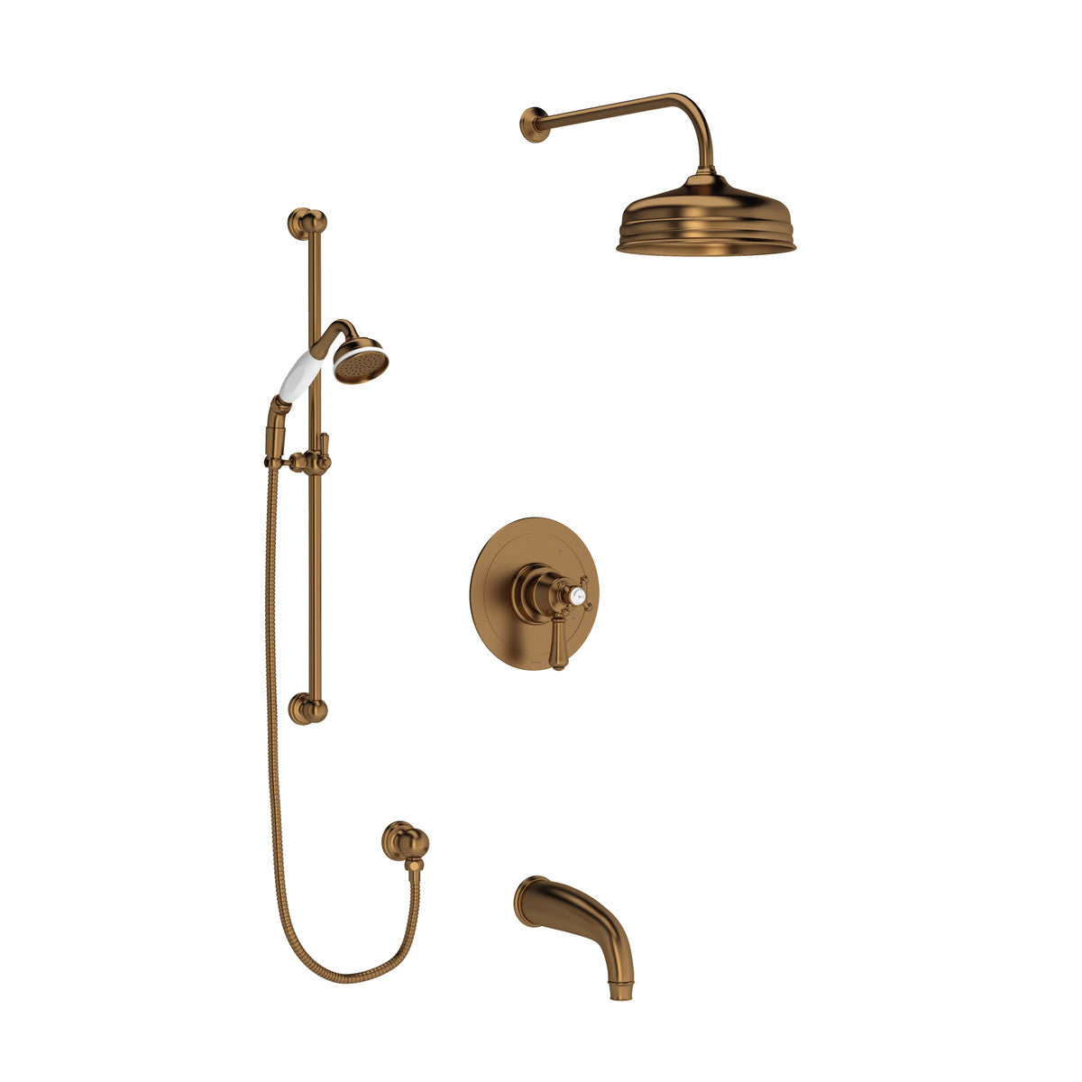 Perrin & Rowe Georgian Era Shower Kit 1345 Trim Only U.TKIT1345GR