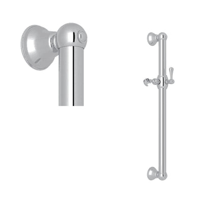 Rohl 24" Grab Bar With Sliding Handshower Holder - 1271