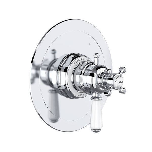Perrin & Rowe Edwardian 1/2" Therm & Pressure Balance Trim With 3 Functions (No Share) U.TEW47W1L