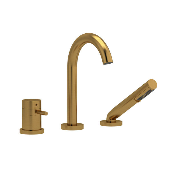 Riobel Riu 3-Hole Deck Mount Tub Filler - RU19
