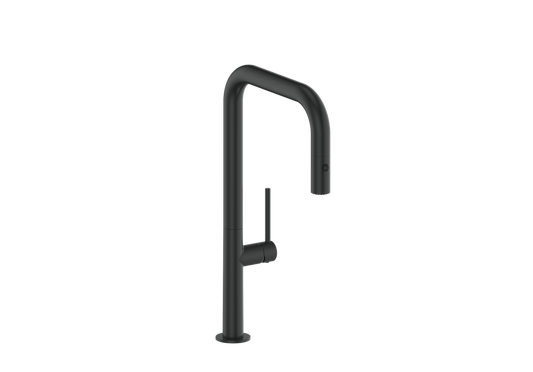Vogt Dornbirn Pull Down 16" Kitchen Faucet With U-Spout