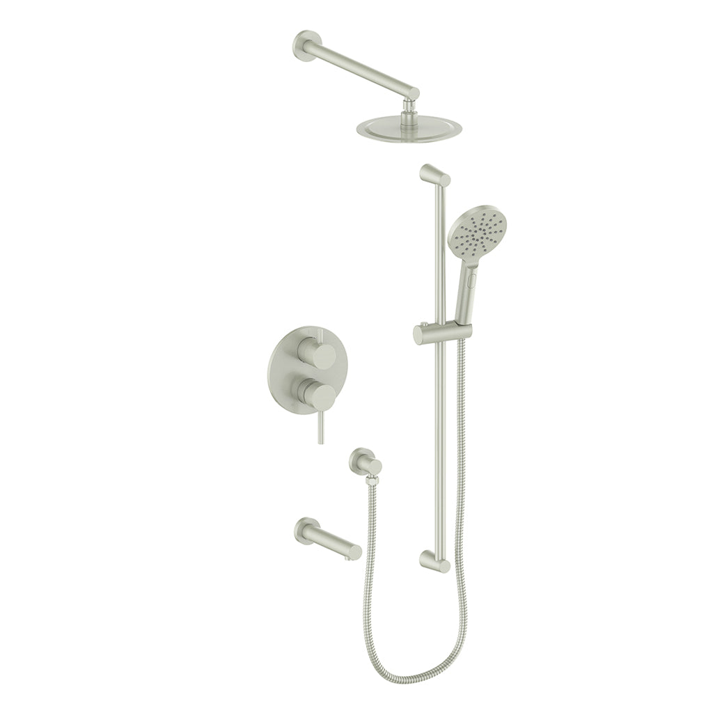 Vogt Wörgl 3-Way Pressure Balanced Shower System With Trim Only - TM.WL.310.310